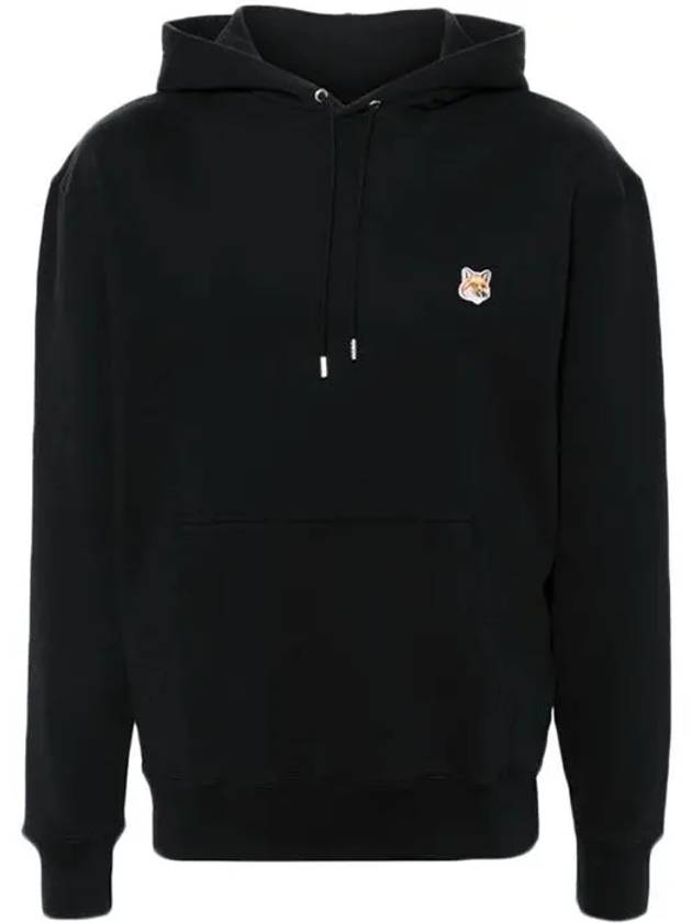 Fox Head Patch Regular Hoodie Black - MAISON KITSUNE - BALAAN 5