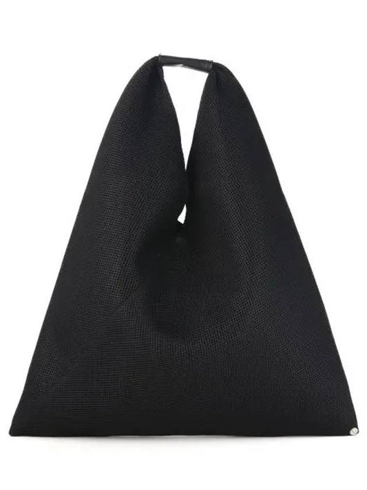 Men's Japanese Mesh Medium Tote Bag Black - MAISON MARGIELA - BALAAN 2