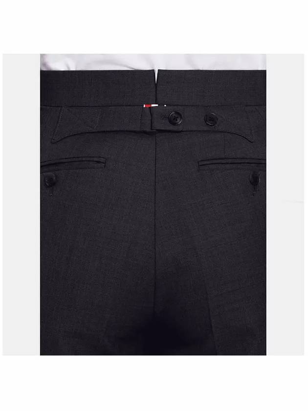 Men's Signature Classic Wool Suit Black - THOM BROWNE - BALAAN 5