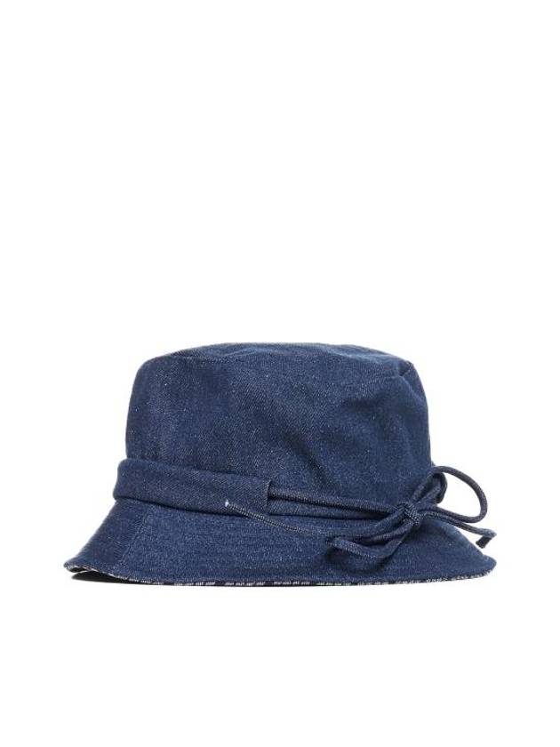 Le Bob Gadjo Denim Bucket Blue - JACQUEMUS - BALAAN 4