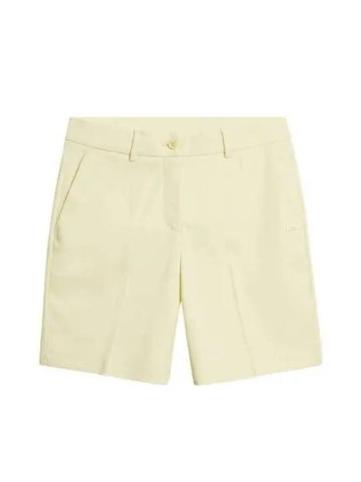 Women's Gwen Long Shorts Yellow - J.LINDEBERG - BALAAN 2