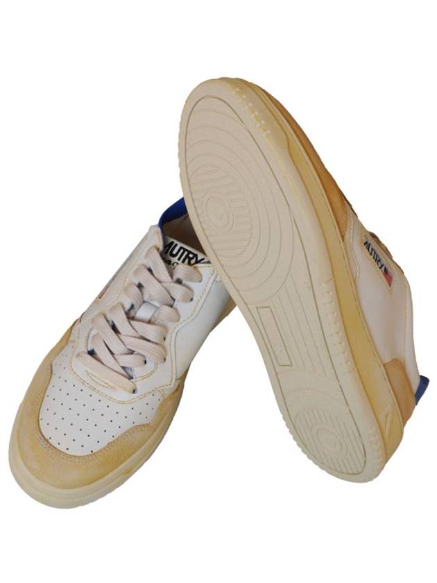 Medalist Super Vintage Low Top Sneakers Blue White - AUTRY - BALAAN 3