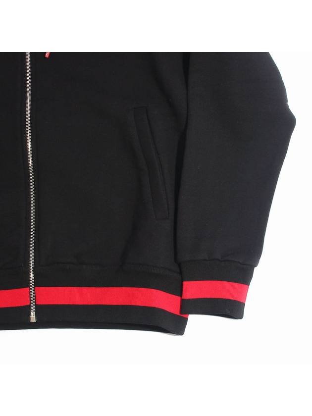 Cotton Contrasting Bands Tracksuit Black - KITON - BALAAN 9