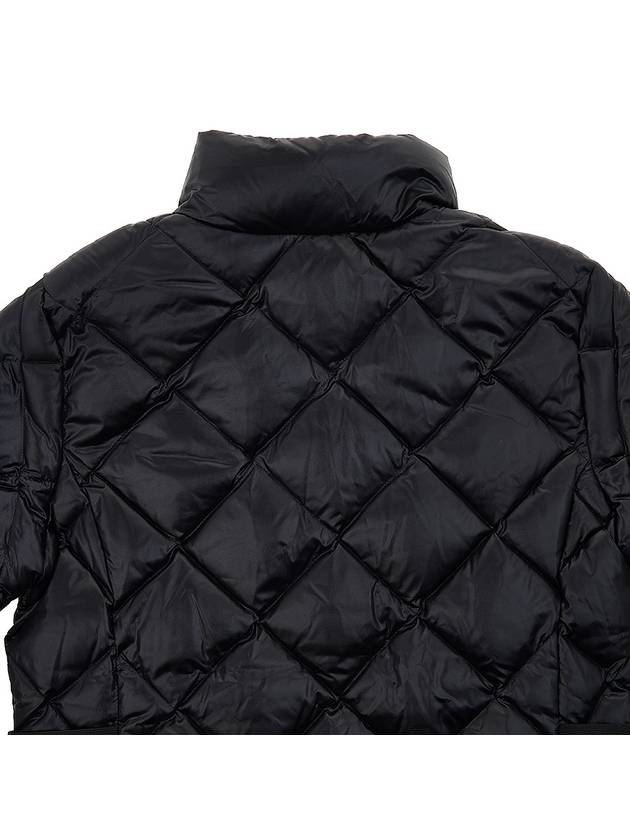 Women's Nosadella Quilted Long Padding Black - DUVETICA - BALAAN 9