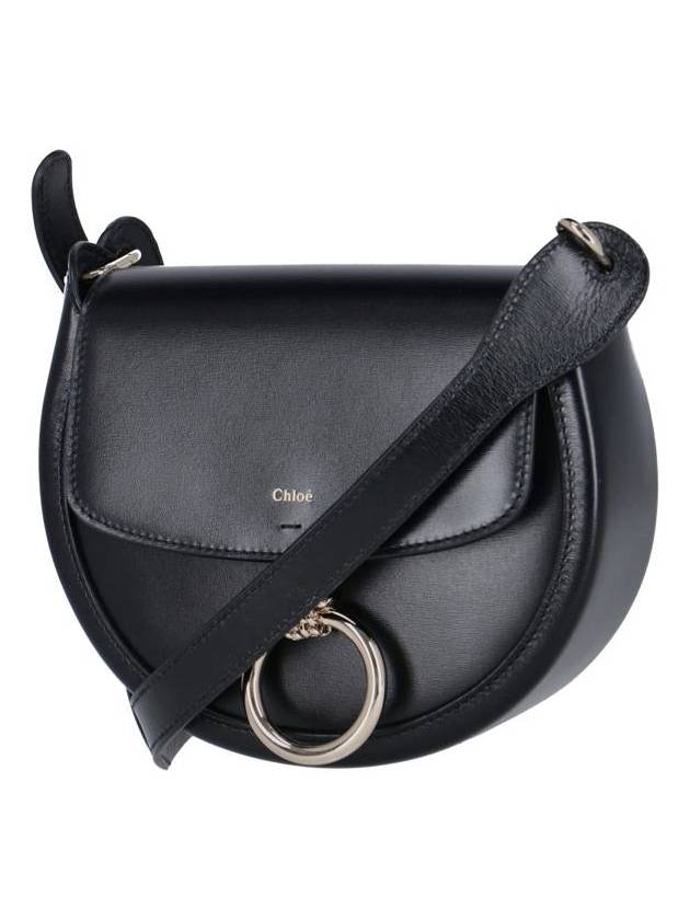 Arlene Leather Small Cross Bag Black - CHLOE - BALAAN 3