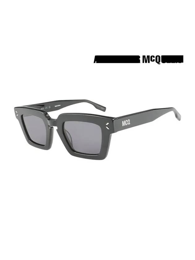 Eyewear Square Acetate Sunglasses Black - ALEXANDER MCQUEEN - BALAAN.