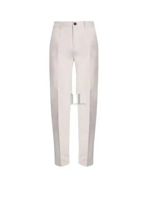 Tailored Straight Pants White - AMI - BALAAN 2