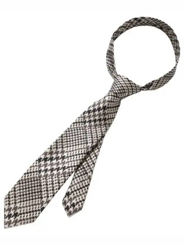 pattern silk tie men - TOM FORD - BALAAN 1