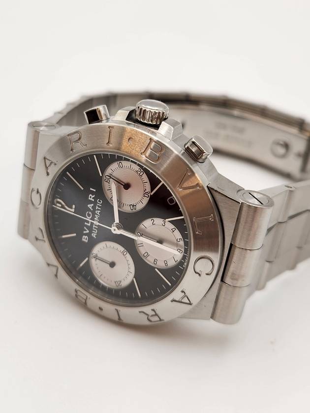 Women s Diagono Steel Corono Automatic 35mm CH35S Condition A - BVLGARI - BALAAN 4