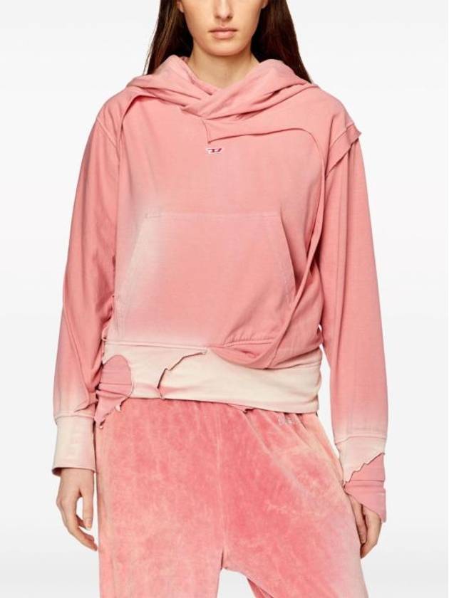 F-Maite Hoodie Pink - DIESEL - BALAAN 3