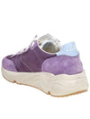 Women's Running Suede Low Top Sneakers Purple - GOLDEN GOOSE - BALAAN 5