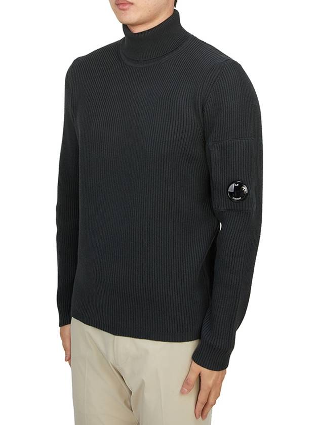 Ribbed turtleneck sweater 17CMKN184A006608A - CP COMPANY - BALAAN 3