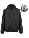 Men s Logo Patch HAADRIN Wind Jacket Windbreaker 1A00121 5396L 999 - MONCLER - BALAAN 1