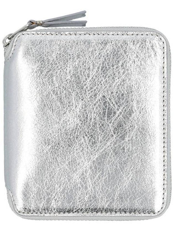 Comme Des Garçons Metallic Zip Around Wallet - COMME DES GARCONS - BALAAN 1