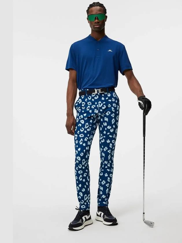 Men s Team Print Pants Savanna BlueGMPA08936 O498 - J.LINDEBERG - BALAAN 3