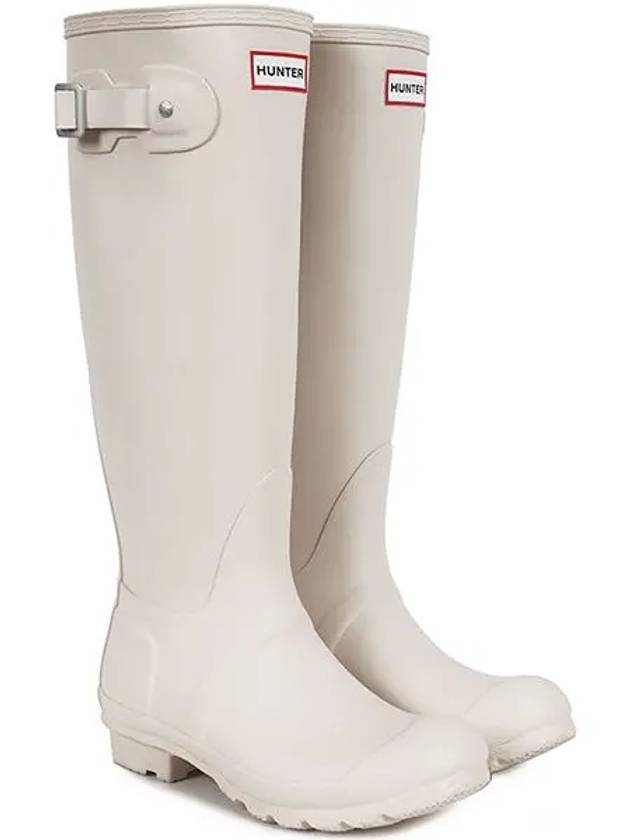 Original Tall Wellington Rain Boots Beige - HUNTER - BALAAN 3