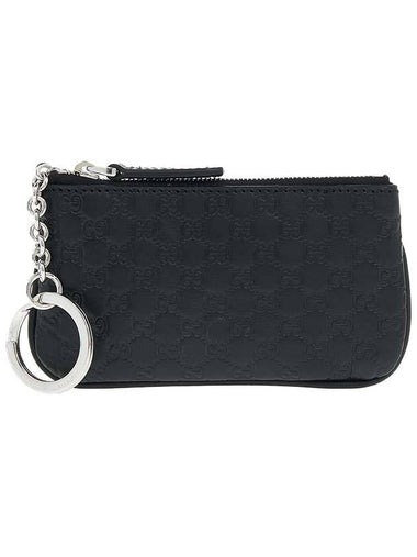 GG Microsima Card Coin Wallet Black - GUCCI - BALAAN 1