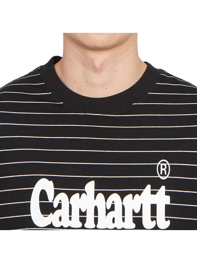 Orlean Spree Short Sleeve T Shirt Black - CARHARTT WIP - BALAAN 6