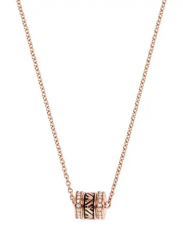 Pendant Stainless Steel Necklace Rose Gold - EMPORIO ARMANI - BALAAN 3