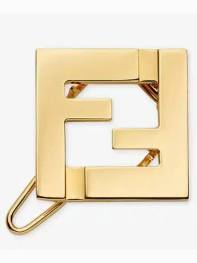 Forever Metal Hair Clip Gold - FENDI - BALAAN 2