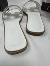 Oran Calfskin Slippers Blanc - HERMES - BALAAN 5