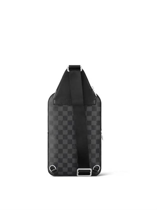 Avenue Leather Sling Bag Grey - LOUIS VUITTON - BALAAN 4