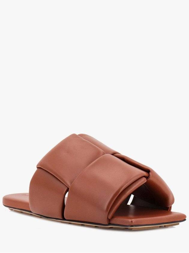 Men's Patch Mule Slippers Caramel - BOTTEGA VENETA - BALAAN 3