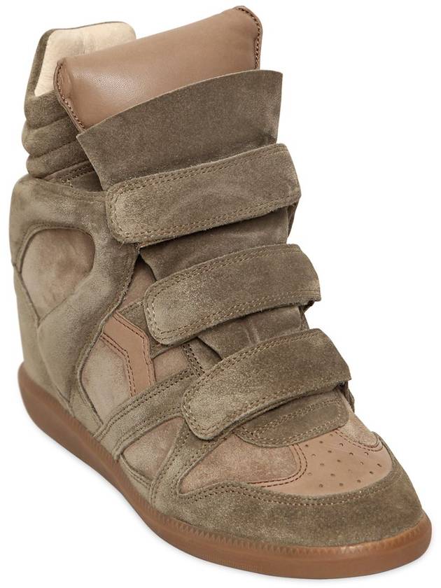 Beckett suede wedge sneakers BEKETT - ISABEL MARANT - BALAAN 3