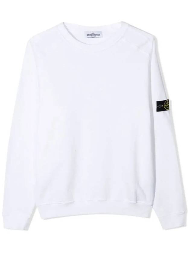 12th Anniversary Kids Waffen Sweatshirt White 741660641 V0001 - STONE ISLAND - BALAAN 2