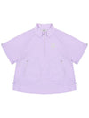 C23MJP006W Shirring Short Sleeve Anorak Outerwear Lilac - CHUCUCHU - BALAAN 1