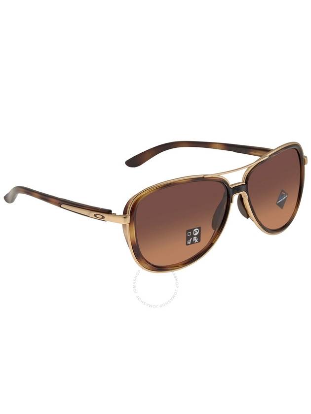 Oakley Split Time Prizm Brown Gradient Pilot Ladies Sunglasses OO4129 412918 58 - OAKLEY - BALAAN 3