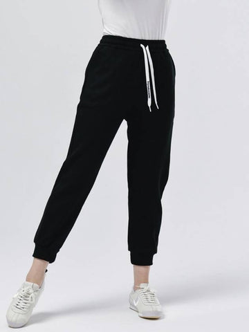 Women s Soft Sand Brushed Fever Black Jogger Pants DO3232JOPT75 1 - DOYOUKNOWMC GOLF WEAR - BALAAN 1