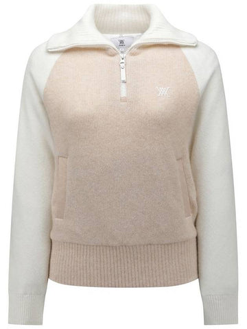 Official WOMEN WIND BLOCK HALF ZIP SWEATER LE - ANEWGOLF - BALAAN 1