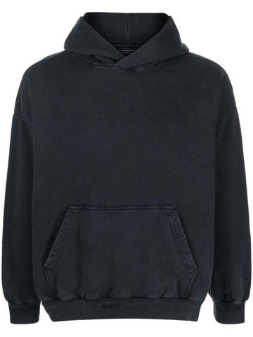 Hand-Drawn Medium Fit Hoodie Black White - BALENCIAGA - BALAAN 1