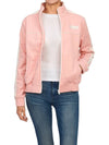 Logo Zip-Up Jacket Baby Pink - SPORTY & RICH - BALAAN 8