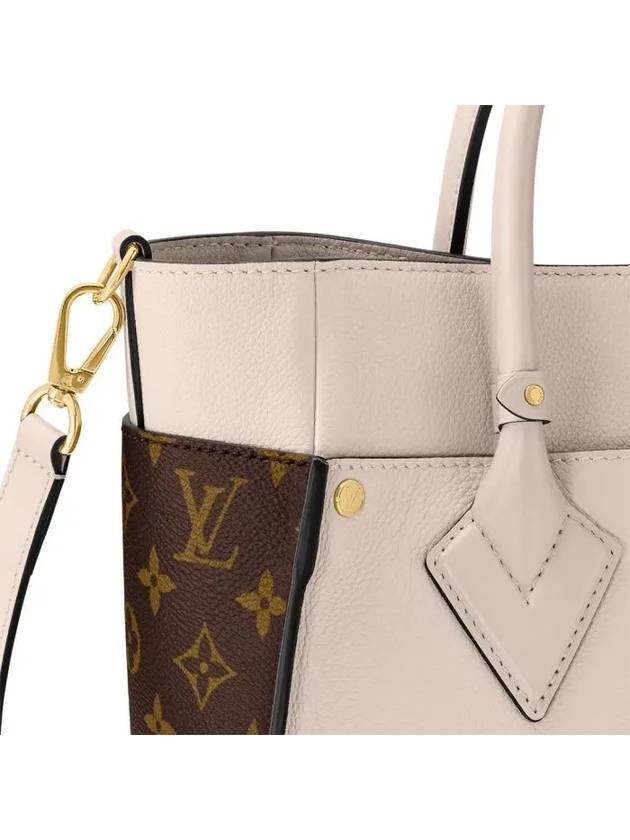 On My Side MM Tote Bag Grey - LOUIS VUITTON - BALAAN 8