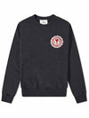 de Coeur Patch Sweatshirt Anthracite - AMI - BALAAN 2