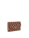 Emilie Damier Long Wallet Rose Ballerine - LOUIS VUITTON - BALAAN 3