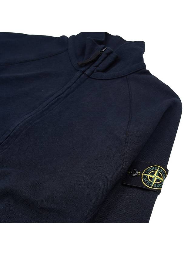 Compass Patch Zip-Up Jacket Navy - STONE ISLAND - BALAAN 8