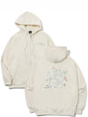 About Love Cat Embroidery Hooded Zip-up Cream - CPGN STUDIO - BALAAN 4