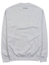 Wellness Club Man to Man WELLNESS CLUB FLOCKED CREWNECK GRAY BLACK - SPORTY & RICH - BALAAN 2