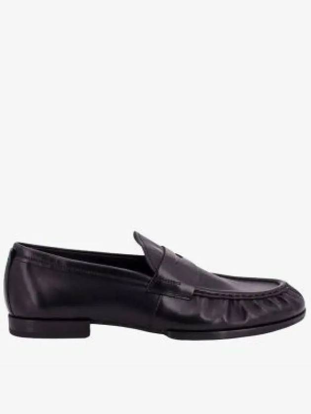 Smooth Calf Leather Loafers Black - TOD'S - BALAAN 2