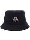 Women s Logo Patch Bucket Hat 3B00052 57843 999 24F - MONCLER - BALAAN 1