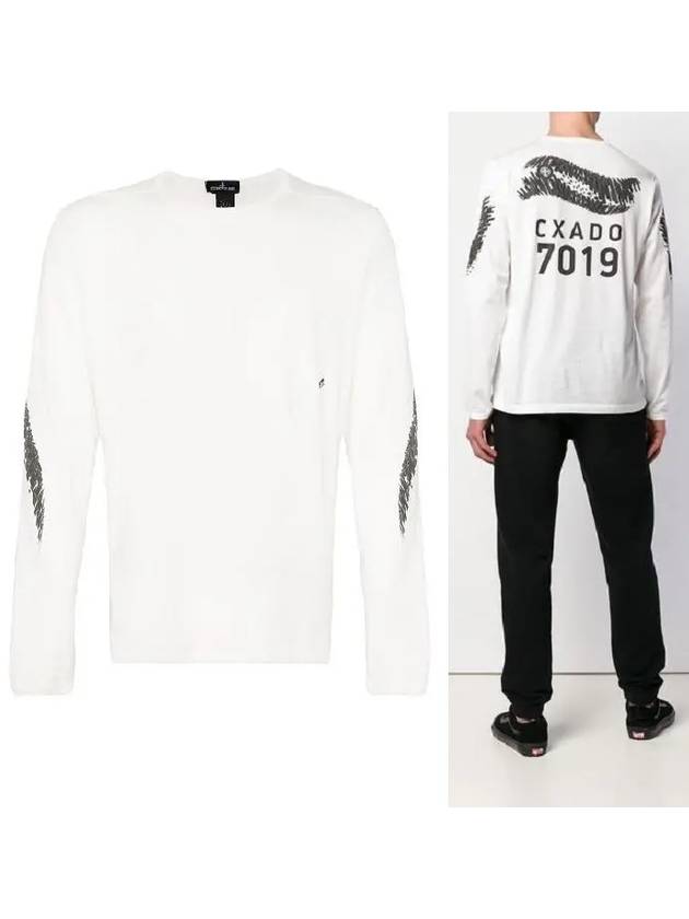 Men's Long Sleeve TShirt 701920210 V0099 - STONE ISLAND - BALAAN 1