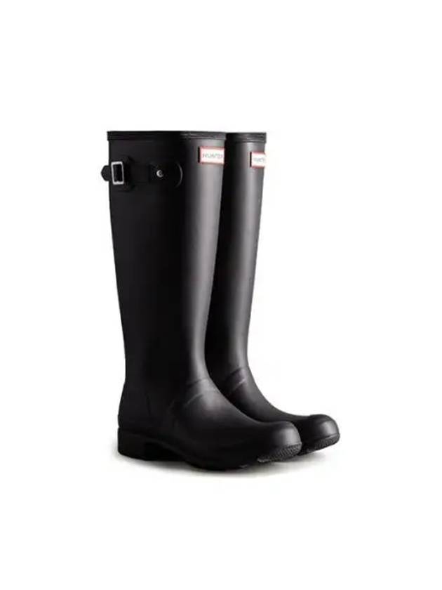 Original Tour Packable Tall Wellington Rain Boots Black - HUNTER - BALAAN 2