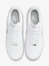 Air Force 1 07 Low Top Sneakers White Light Smoke Grey - NIKE - BALAAN 5