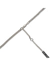 Logo Chain Necklace Silver - MARC JACOBS - BALAAN 7