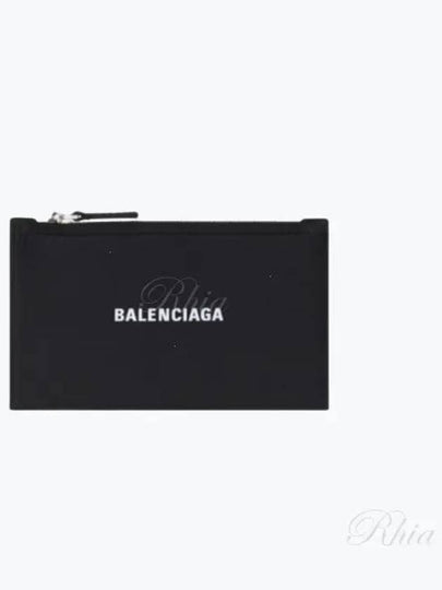 Logo Print Cash Card Wallet Black - BALENCIAGA - BALAAN 2