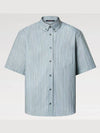 1AFXVD LV x Park Seo bo cotton short sleeved shirt - LOUIS VUITTON - BALAAN 1