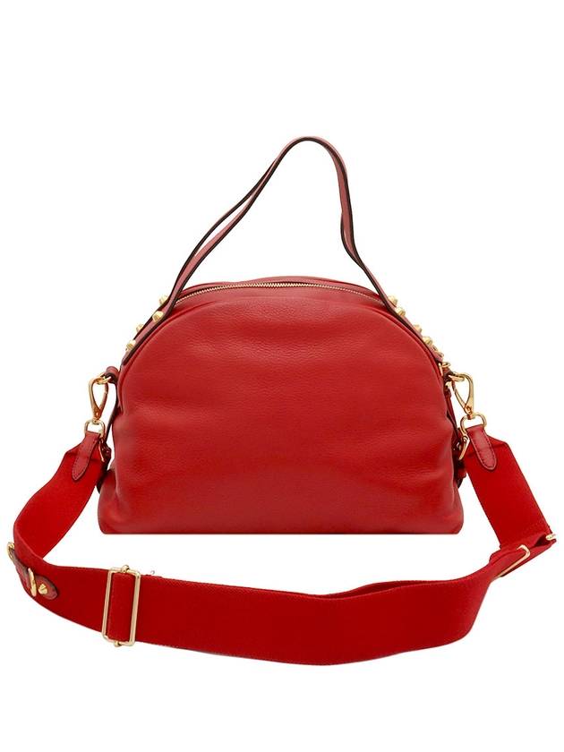 Red leather gold top handle 2WAY 5BB034 - MIU MIU - BALAAN 3